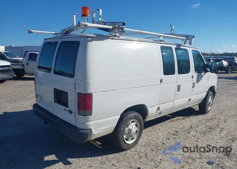 2014 Ford E-150 Commercial z USA, uszkodzony, nr VIN 1FTNE1EW4EDB15341